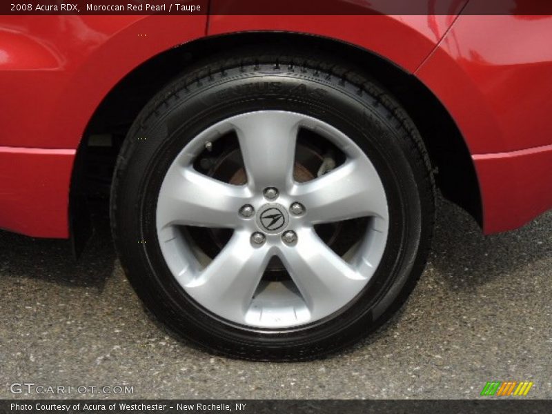 Moroccan Red Pearl / Taupe 2008 Acura RDX