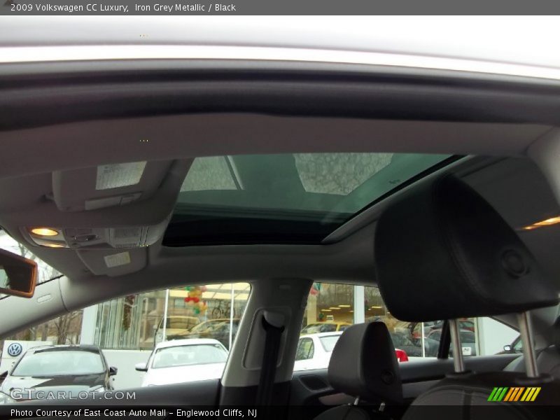Iron Grey Metallic / Black 2009 Volkswagen CC Luxury