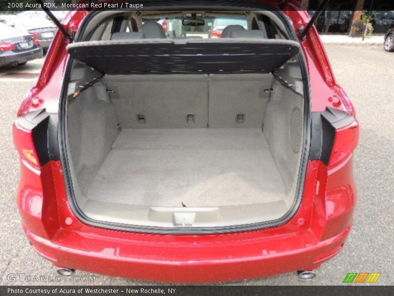 Moroccan Red Pearl / Taupe 2008 Acura RDX