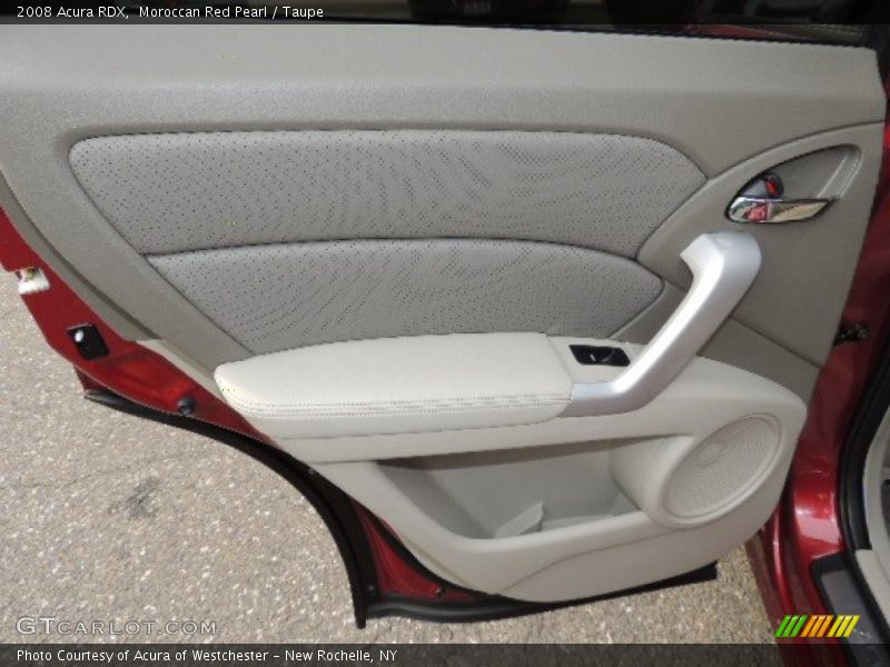 Moroccan Red Pearl / Taupe 2008 Acura RDX