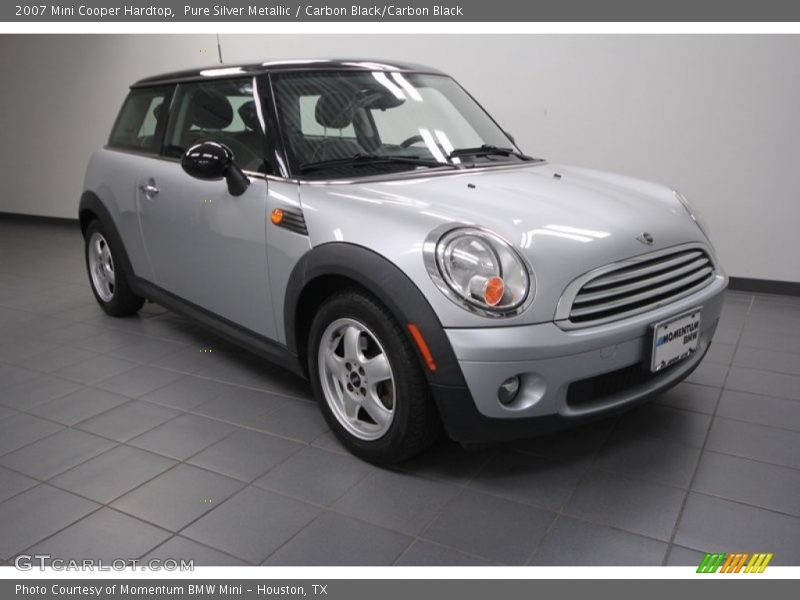 Pure Silver Metallic / Carbon Black/Carbon Black 2007 Mini Cooper Hardtop