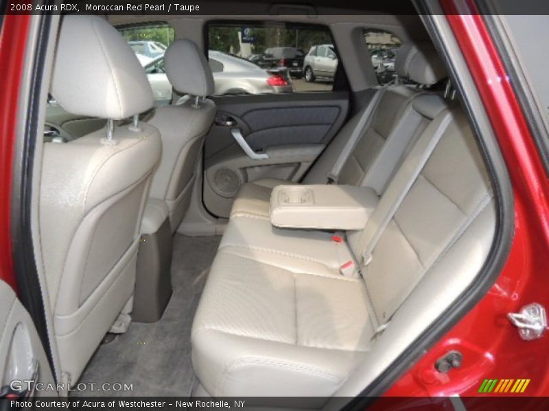 Moroccan Red Pearl / Taupe 2008 Acura RDX
