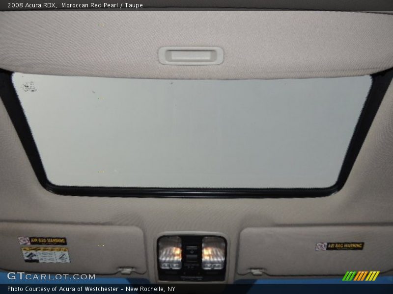 Moroccan Red Pearl / Taupe 2008 Acura RDX