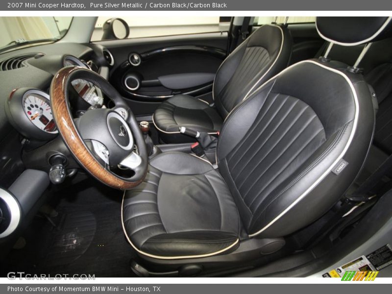 Pure Silver Metallic / Carbon Black/Carbon Black 2007 Mini Cooper Hardtop