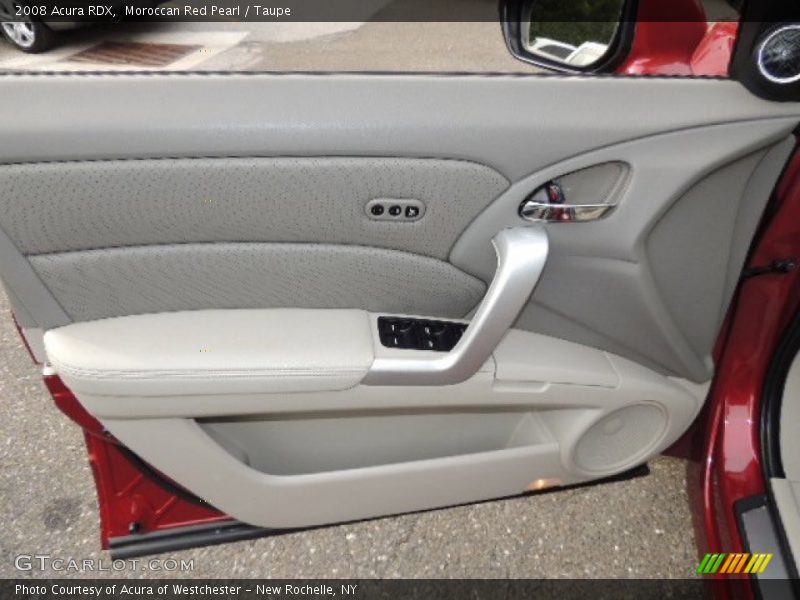 Moroccan Red Pearl / Taupe 2008 Acura RDX