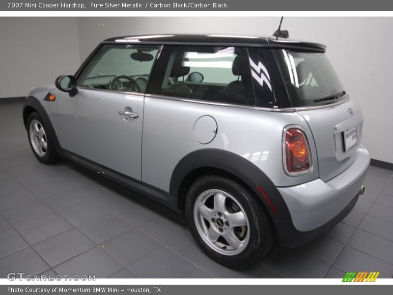 Pure Silver Metallic / Carbon Black/Carbon Black 2007 Mini Cooper Hardtop
