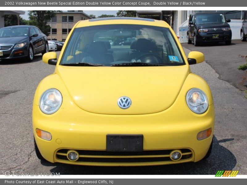 Double Yellow / Black/Yellow 2002 Volkswagen New Beetle Special Edition Double Yellow Color Concept Coupe