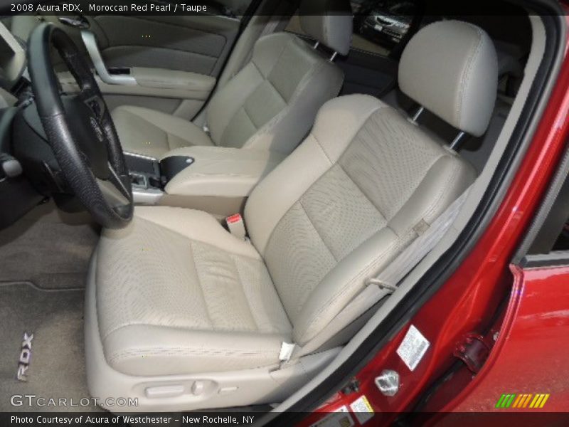 Moroccan Red Pearl / Taupe 2008 Acura RDX