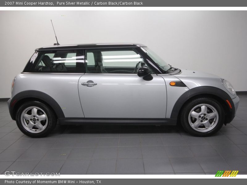 Pure Silver Metallic / Carbon Black/Carbon Black 2007 Mini Cooper Hardtop