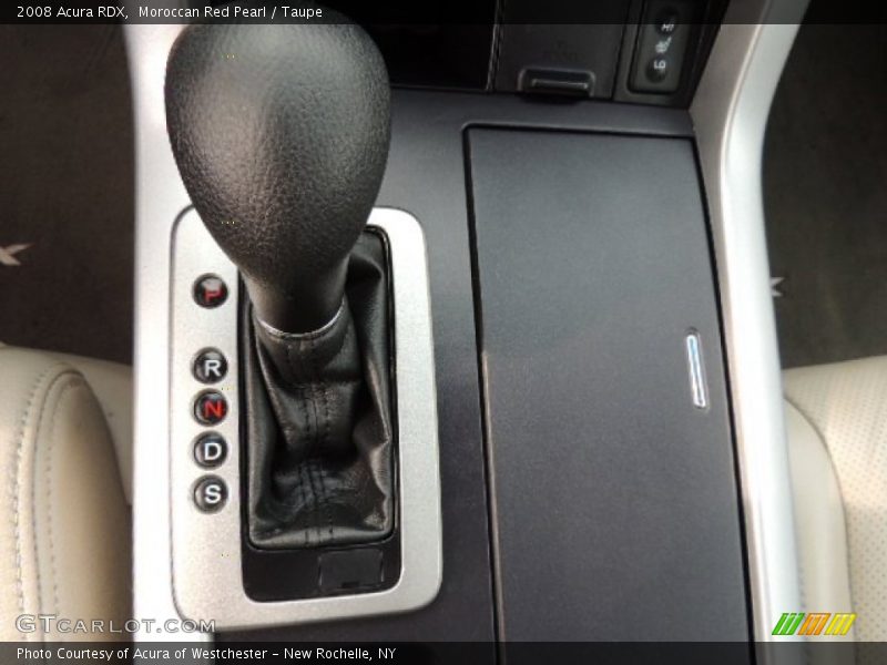 Moroccan Red Pearl / Taupe 2008 Acura RDX