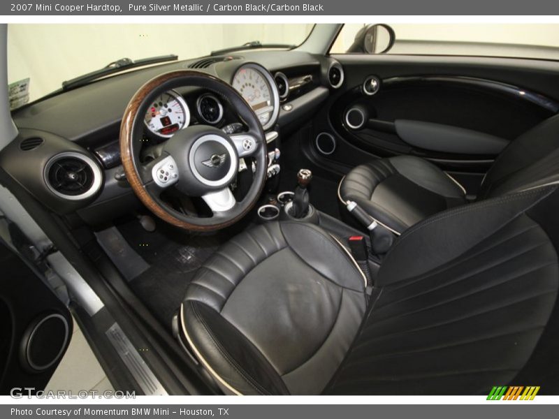 Pure Silver Metallic / Carbon Black/Carbon Black 2007 Mini Cooper Hardtop