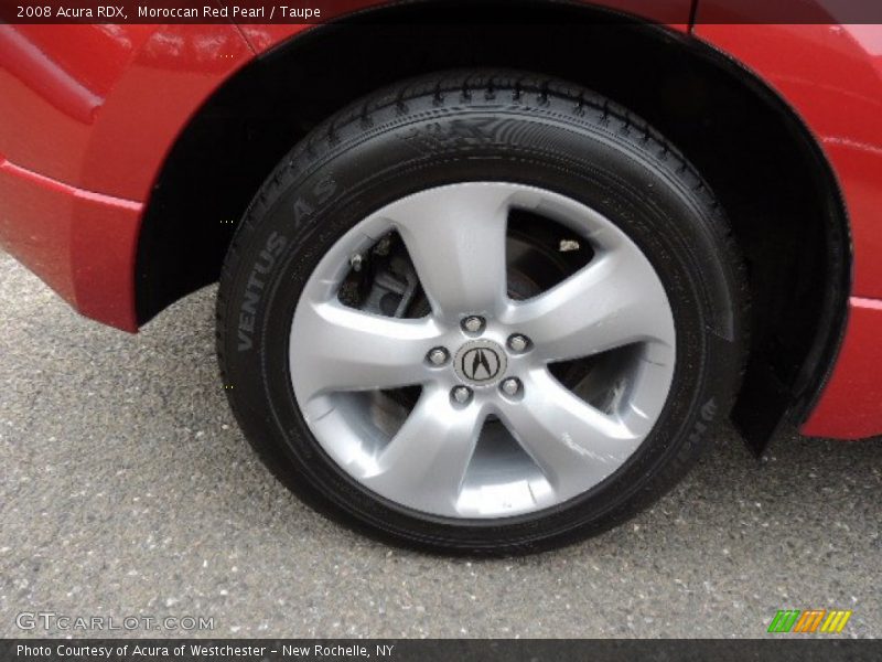 Moroccan Red Pearl / Taupe 2008 Acura RDX