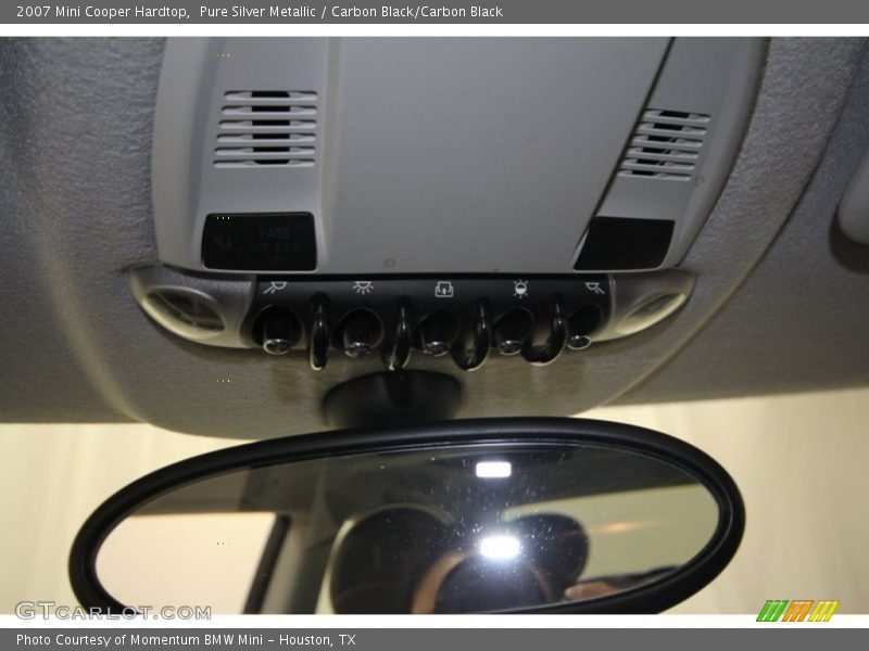 Pure Silver Metallic / Carbon Black/Carbon Black 2007 Mini Cooper Hardtop