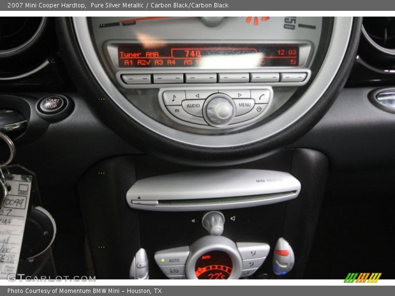 Pure Silver Metallic / Carbon Black/Carbon Black 2007 Mini Cooper Hardtop