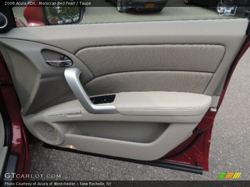 Moroccan Red Pearl / Taupe 2008 Acura RDX