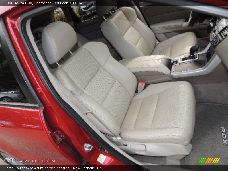 Moroccan Red Pearl / Taupe 2008 Acura RDX