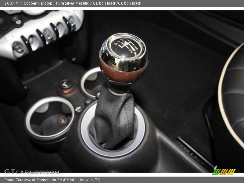 Pure Silver Metallic / Carbon Black/Carbon Black 2007 Mini Cooper Hardtop