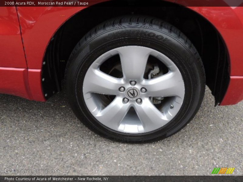 Moroccan Red Pearl / Taupe 2008 Acura RDX