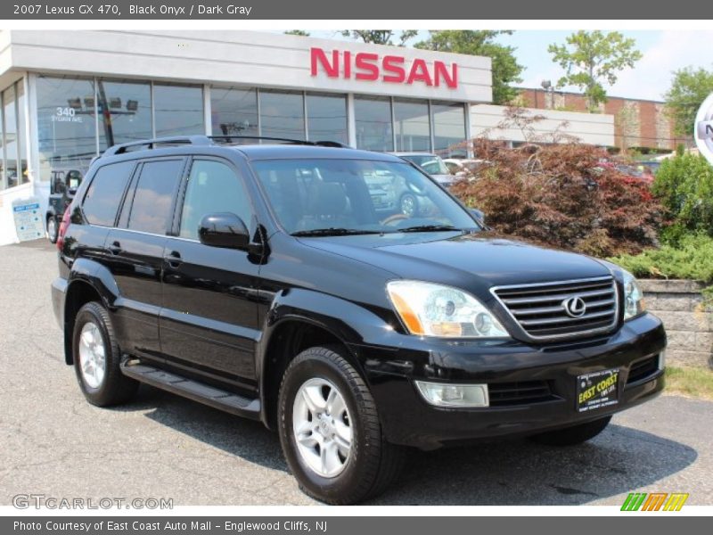 Black Onyx / Dark Gray 2007 Lexus GX 470