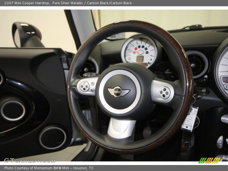 Pure Silver Metallic / Carbon Black/Carbon Black 2007 Mini Cooper Hardtop