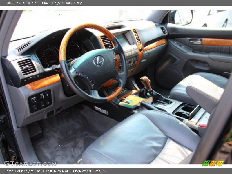 Black Onyx / Dark Gray 2007 Lexus GX 470