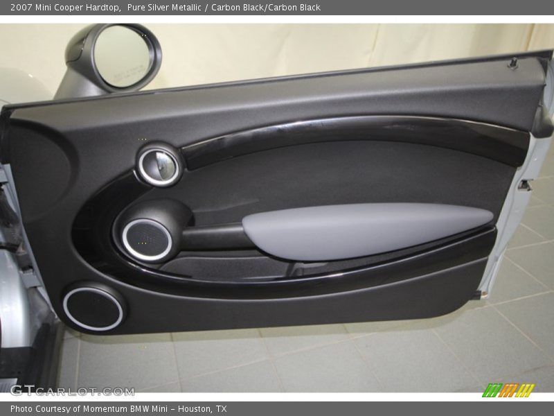 Pure Silver Metallic / Carbon Black/Carbon Black 2007 Mini Cooper Hardtop