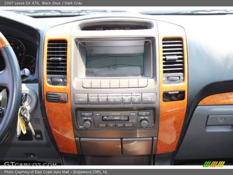 Black Onyx / Dark Gray 2007 Lexus GX 470