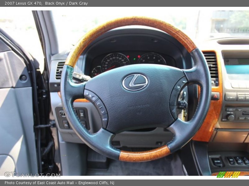 Black Onyx / Dark Gray 2007 Lexus GX 470