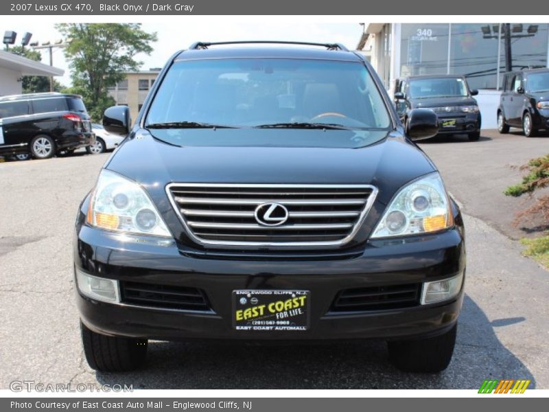 Black Onyx / Dark Gray 2007 Lexus GX 470