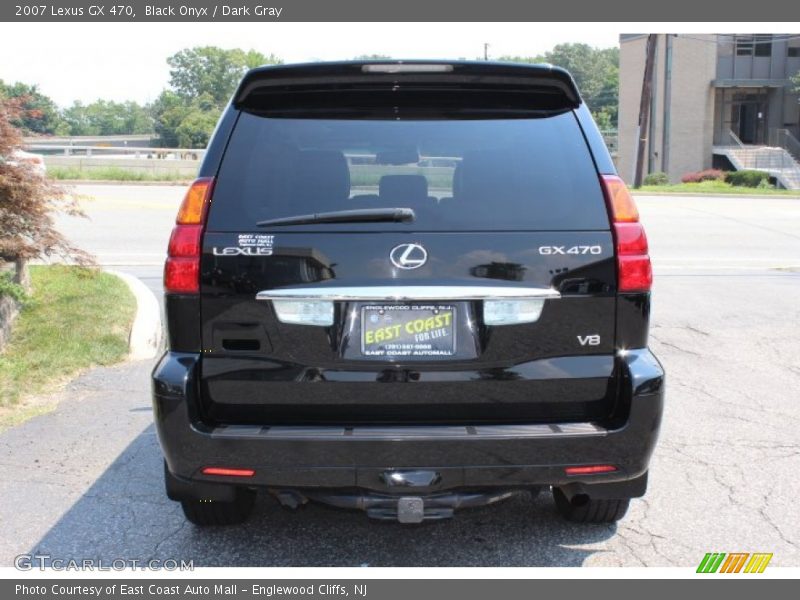 Black Onyx / Dark Gray 2007 Lexus GX 470