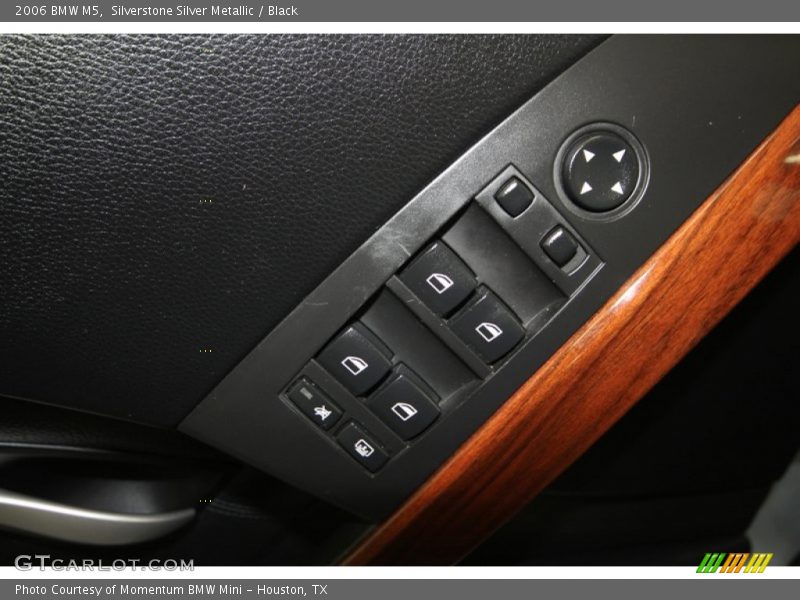 Silverstone Silver Metallic / Black 2006 BMW M5