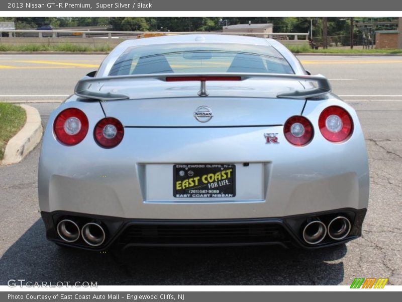 Super Silver / Black 2013 Nissan GT-R Premium