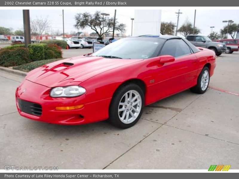  2002 Camaro Z28 SS Coupe Bright Rally Red