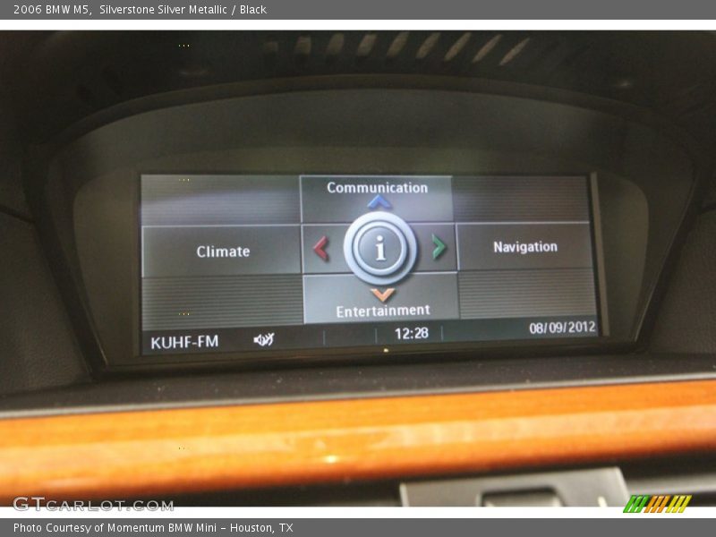 Silverstone Silver Metallic / Black 2006 BMW M5