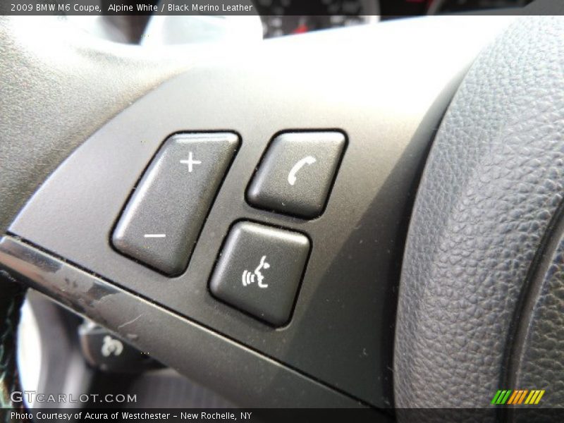 Controls of 2009 M6 Coupe
