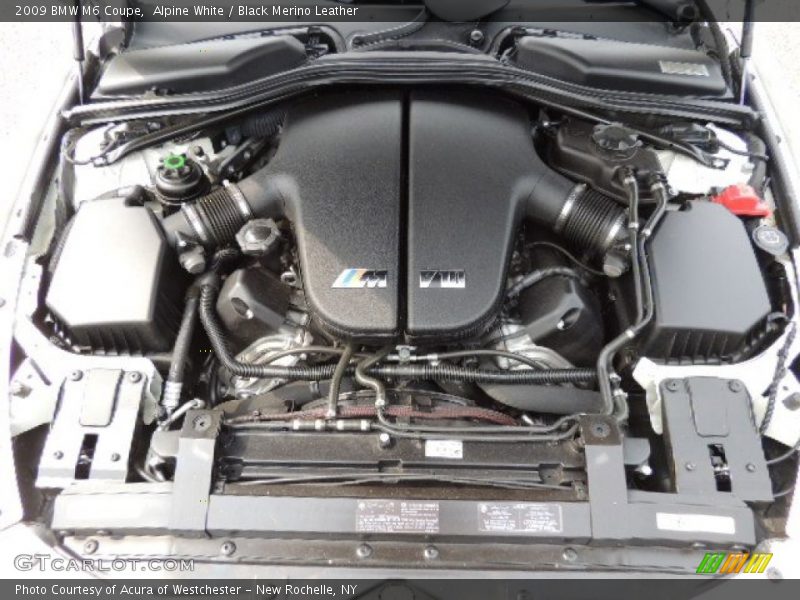  2009 M6 Coupe Engine - 5.0 Liter DOHC 40-Valve VVT V10