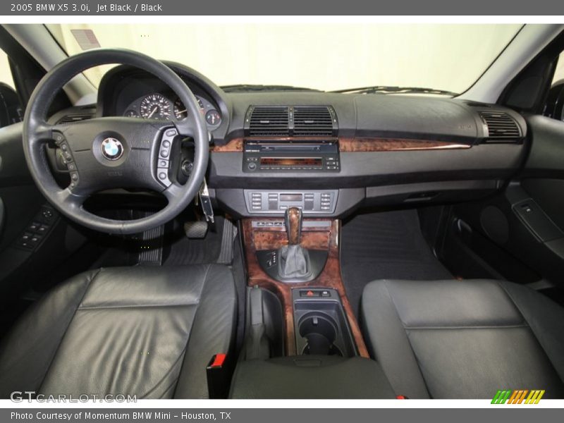 Jet Black / Black 2005 BMW X5 3.0i