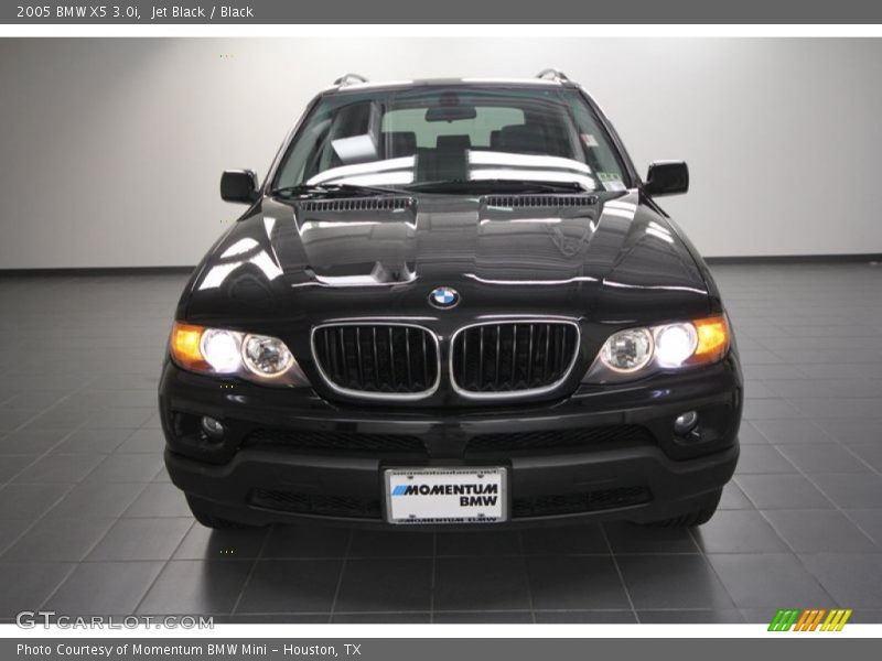 Jet Black / Black 2005 BMW X5 3.0i
