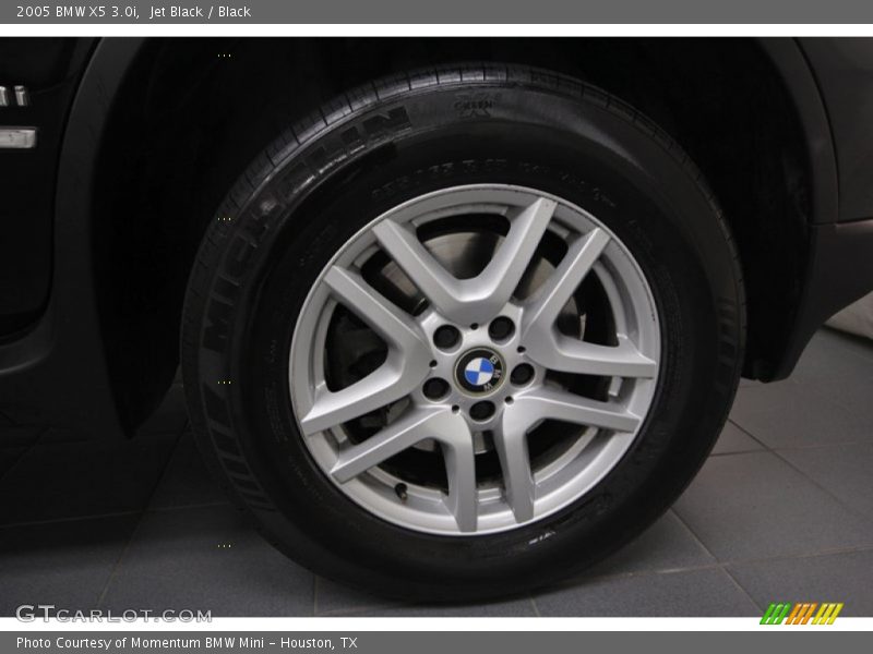 Jet Black / Black 2005 BMW X5 3.0i
