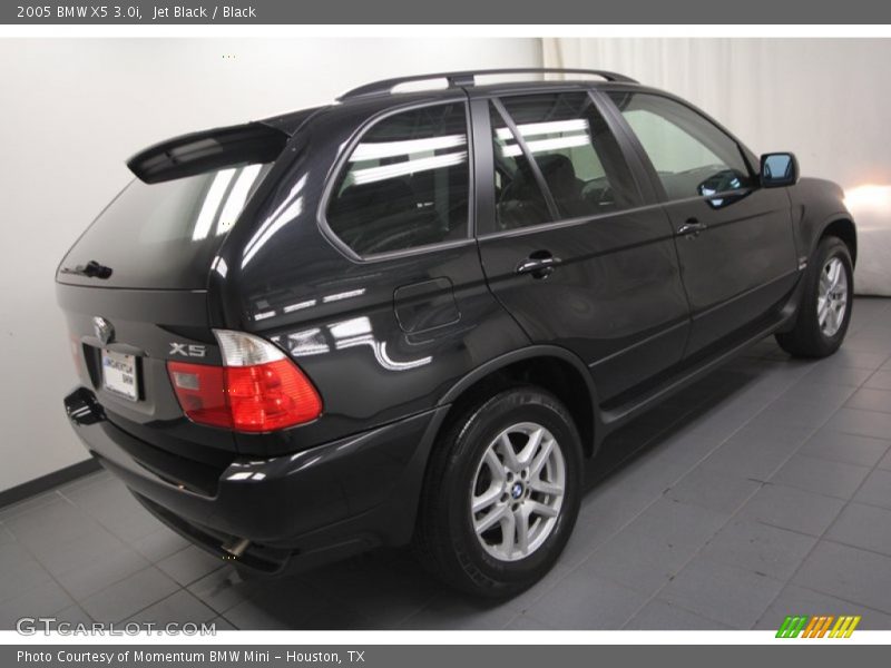 Jet Black / Black 2005 BMW X5 3.0i