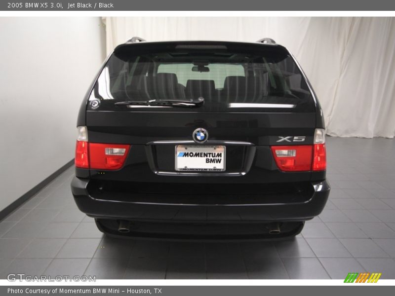 Jet Black / Black 2005 BMW X5 3.0i