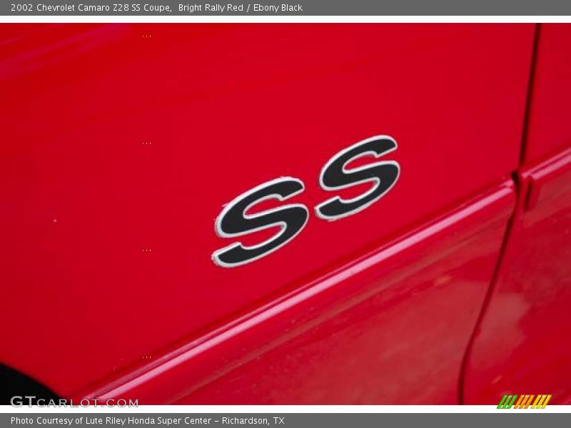  2002 Camaro Z28 SS Coupe Logo