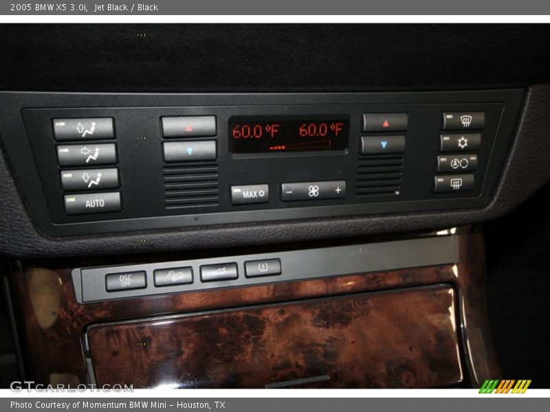 Jet Black / Black 2005 BMW X5 3.0i