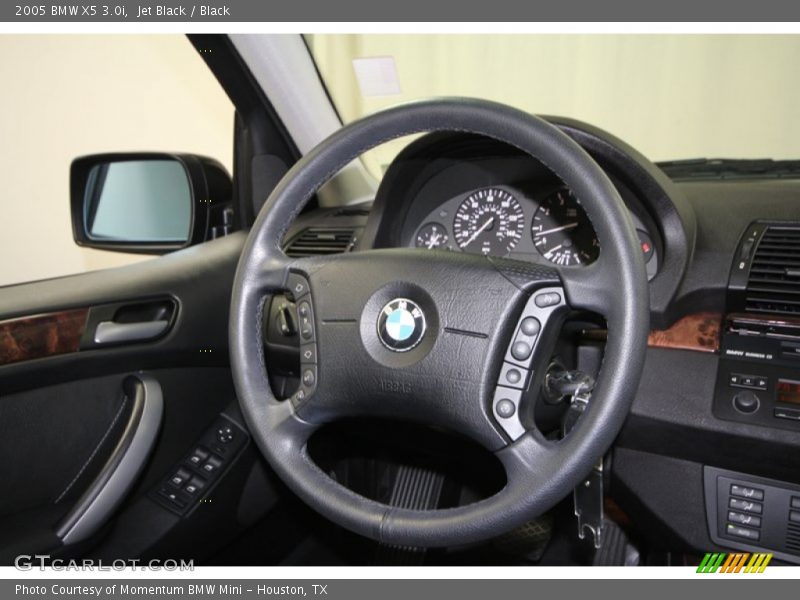 Jet Black / Black 2005 BMW X5 3.0i