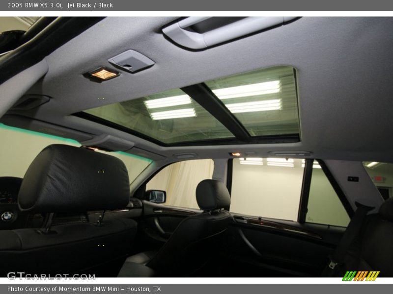 Jet Black / Black 2005 BMW X5 3.0i