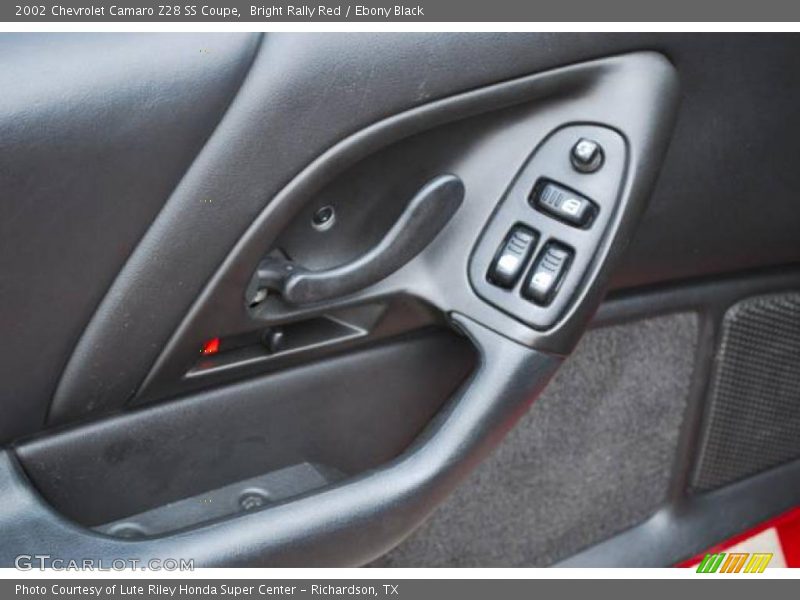 Bright Rally Red / Ebony Black 2002 Chevrolet Camaro Z28 SS Coupe