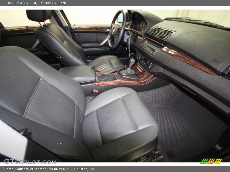 Jet Black / Black 2005 BMW X5 3.0i
