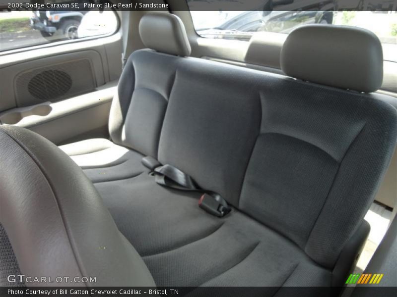 Rear Seat of 2002 Caravan SE