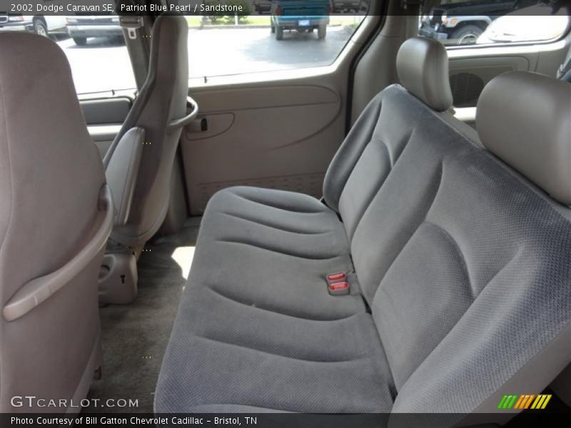 Rear Seat of 2002 Caravan SE