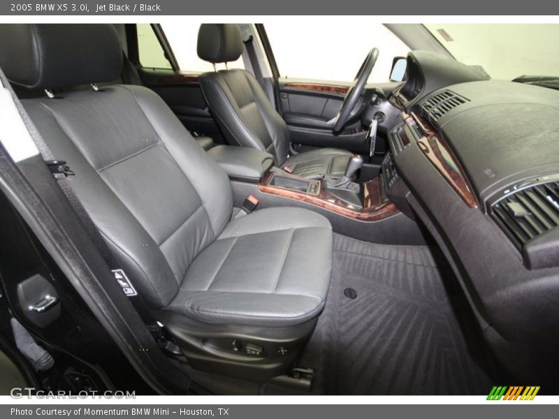 Jet Black / Black 2005 BMW X5 3.0i
